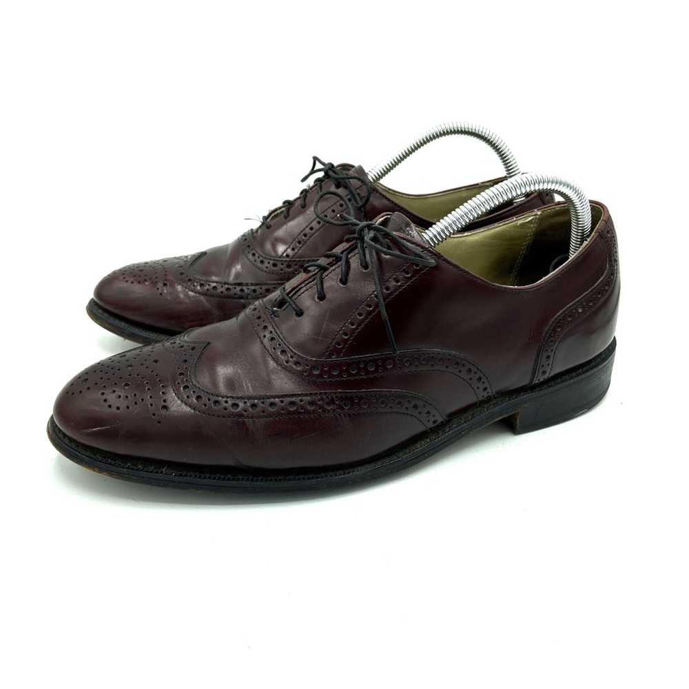 Bostonian Impression Men Wing Tip Burgundy